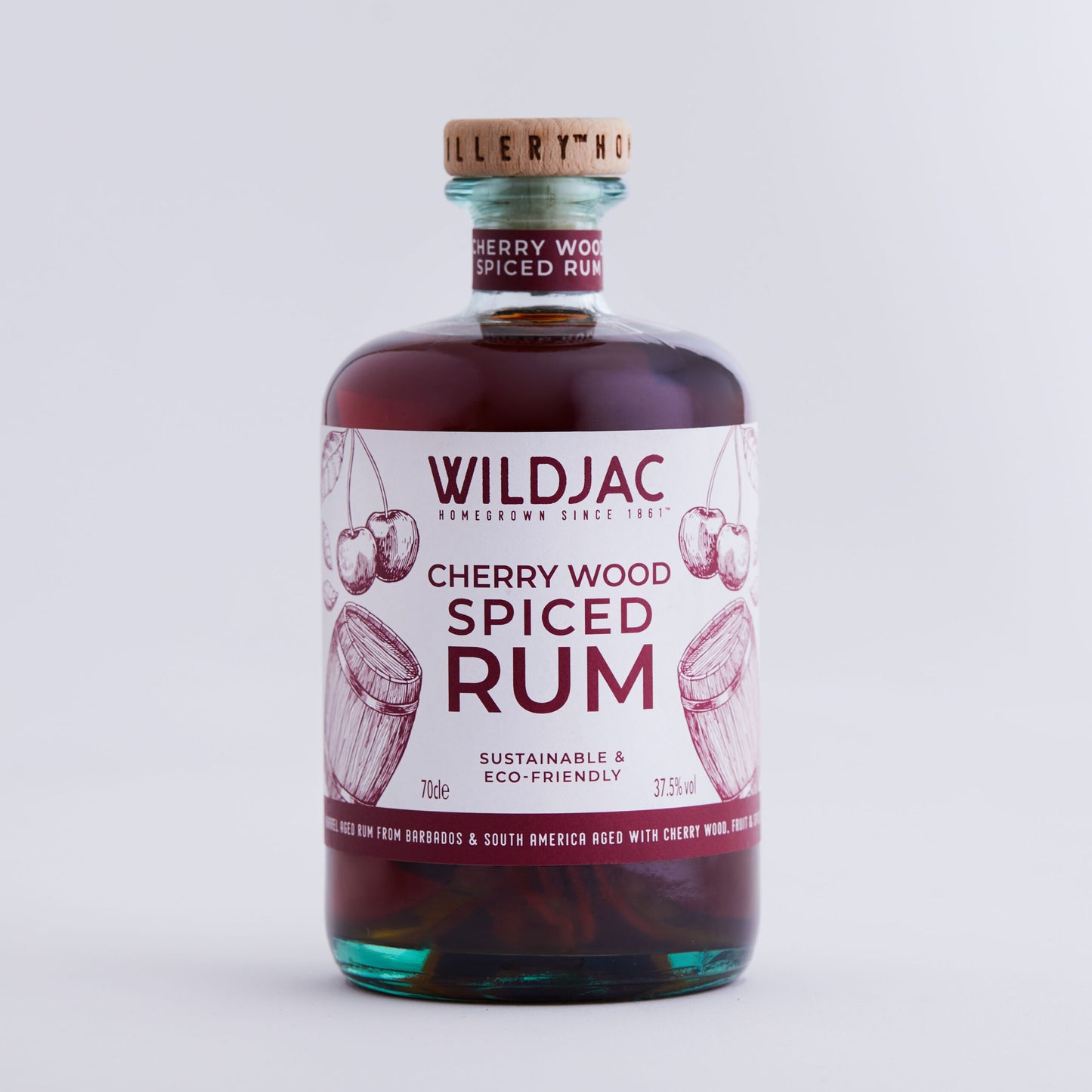 WILDJAC Honey Spiced Rum 37.5% 70cl