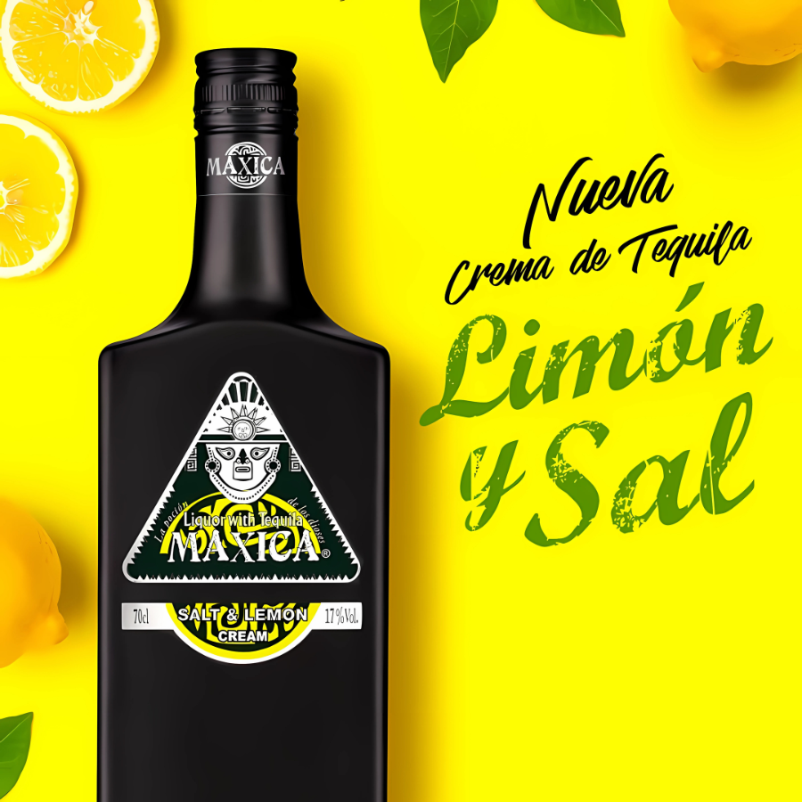 Tequila Cream Maxica Salt & Lemon – 70cl Bottle