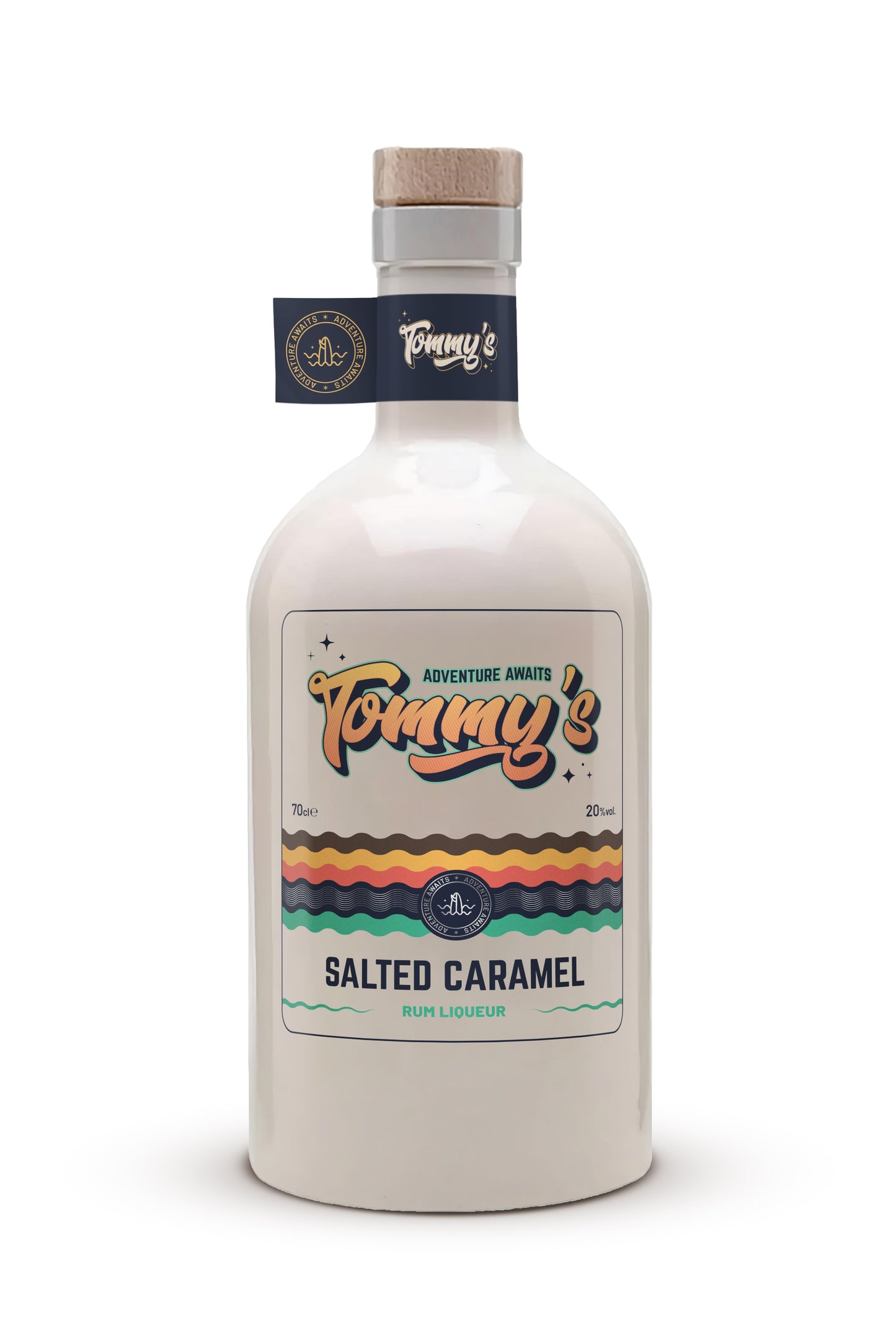 TOMMY'S SALTED CARAMEL RUM LIQUEUR 70CL 20%
