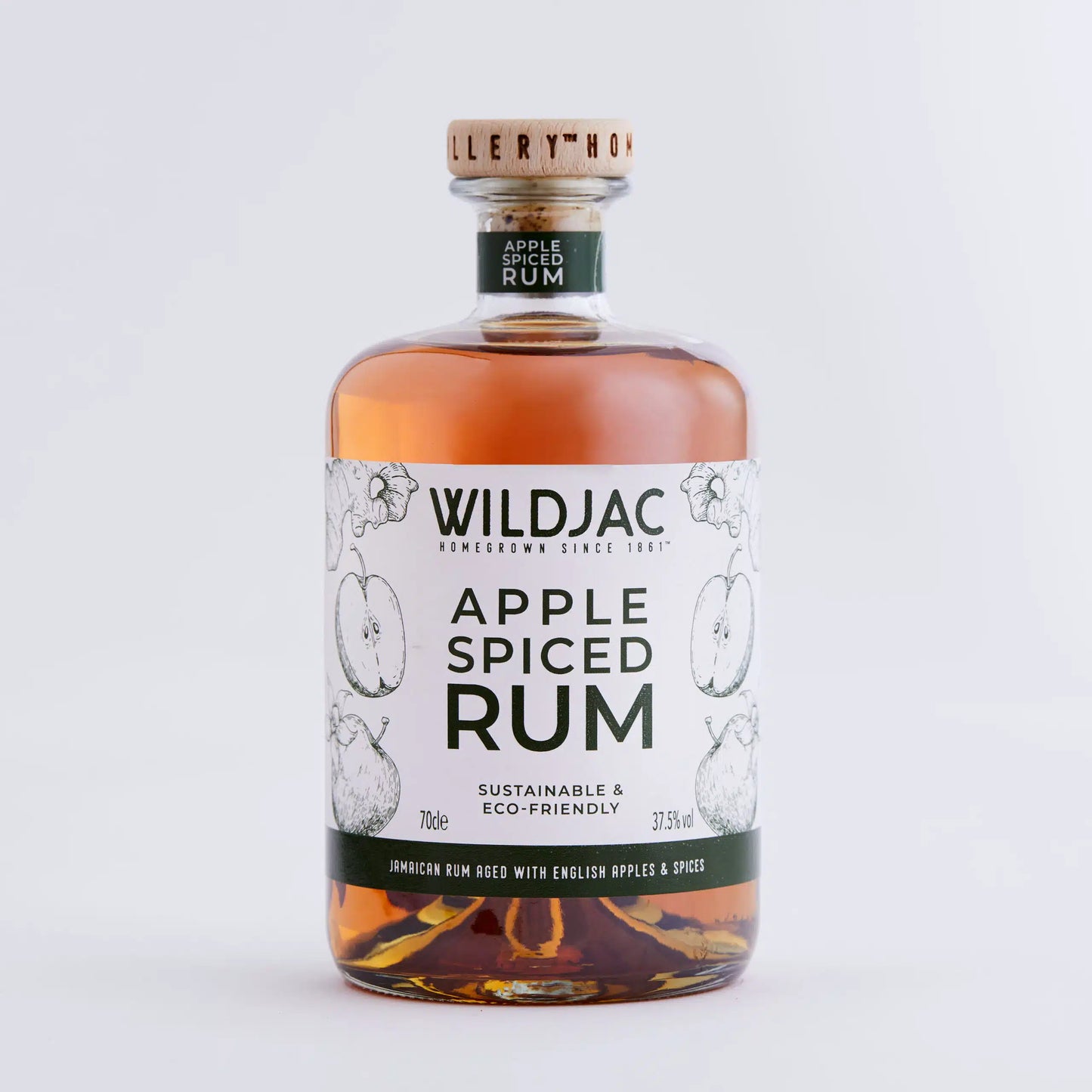 WILDJAC Apple Spiced Rum 37.5% 70cl