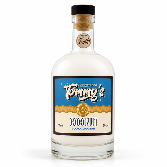 Tommy's Coconut Vodka Liqueur 50cl 20% ABV | Tropical Coconut Spirit