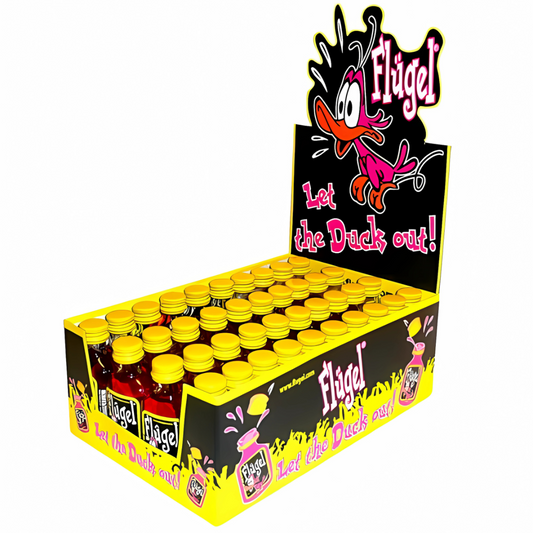 Flugel Vodka Shots 40 x 2cl Bottles + FREE Light-Up Necklace