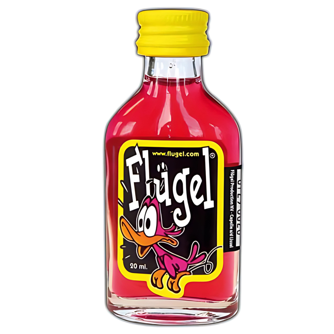 Flugel Vodka Shots 40 x 2cl Bottles + FREE Light-Up Necklace