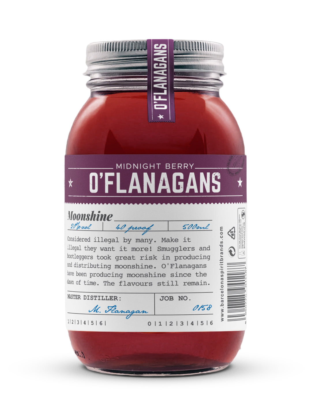 O'Flanagans Midnight Berry Moonshine