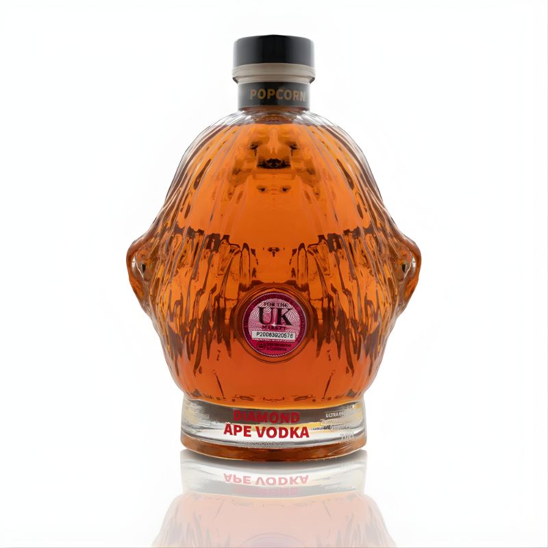 Premium Popcorn Ape Vodka | 70cl | 42% ABV | British Craft Vodka