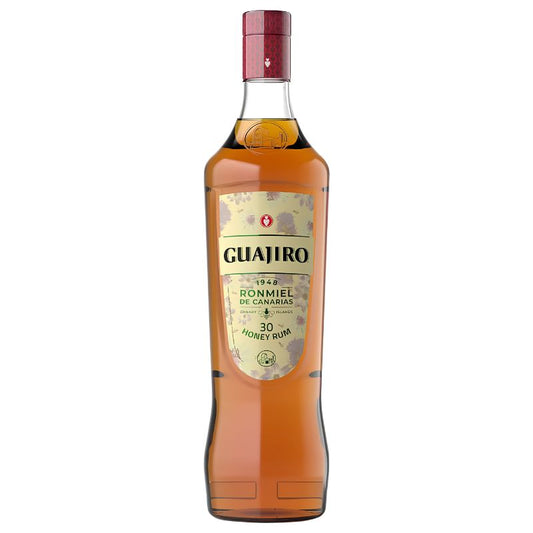 Ron Miel Guajiro Red Label Honey Rum Liqueur 1L 20% ABV