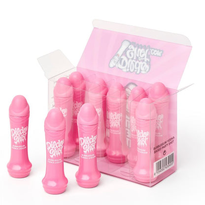 DILDO SHOT Bubblegum Vodka Liqueur Gift Pack 10 x 2cl