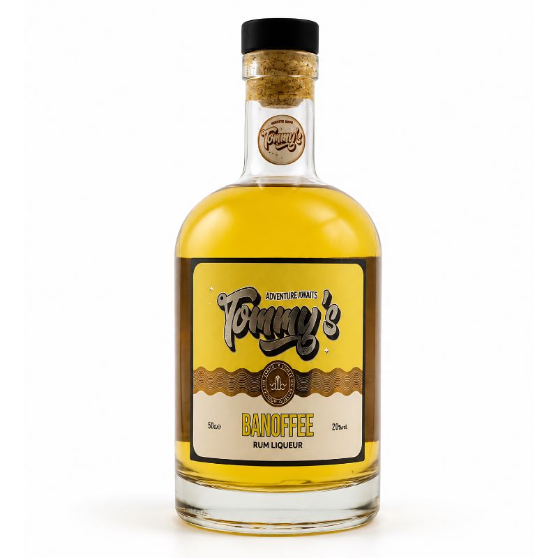 Tommy's Banoffee Rum Liqueur 50cl | Banana & Toffee Rum