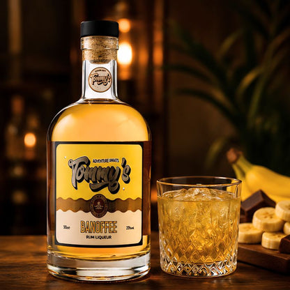 Tommy's Banoffee Rum Liqueur 50cl | Banana & Toffee Rum