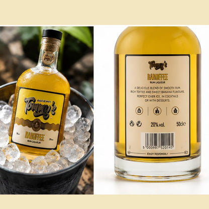 Tommy's Banoffee Rum Liqueur 50cl | Banana & Toffee Rum