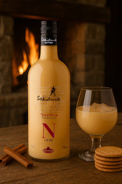 Custard Cream Natillas 70cl – Smooth Spanish Cream Liqueur